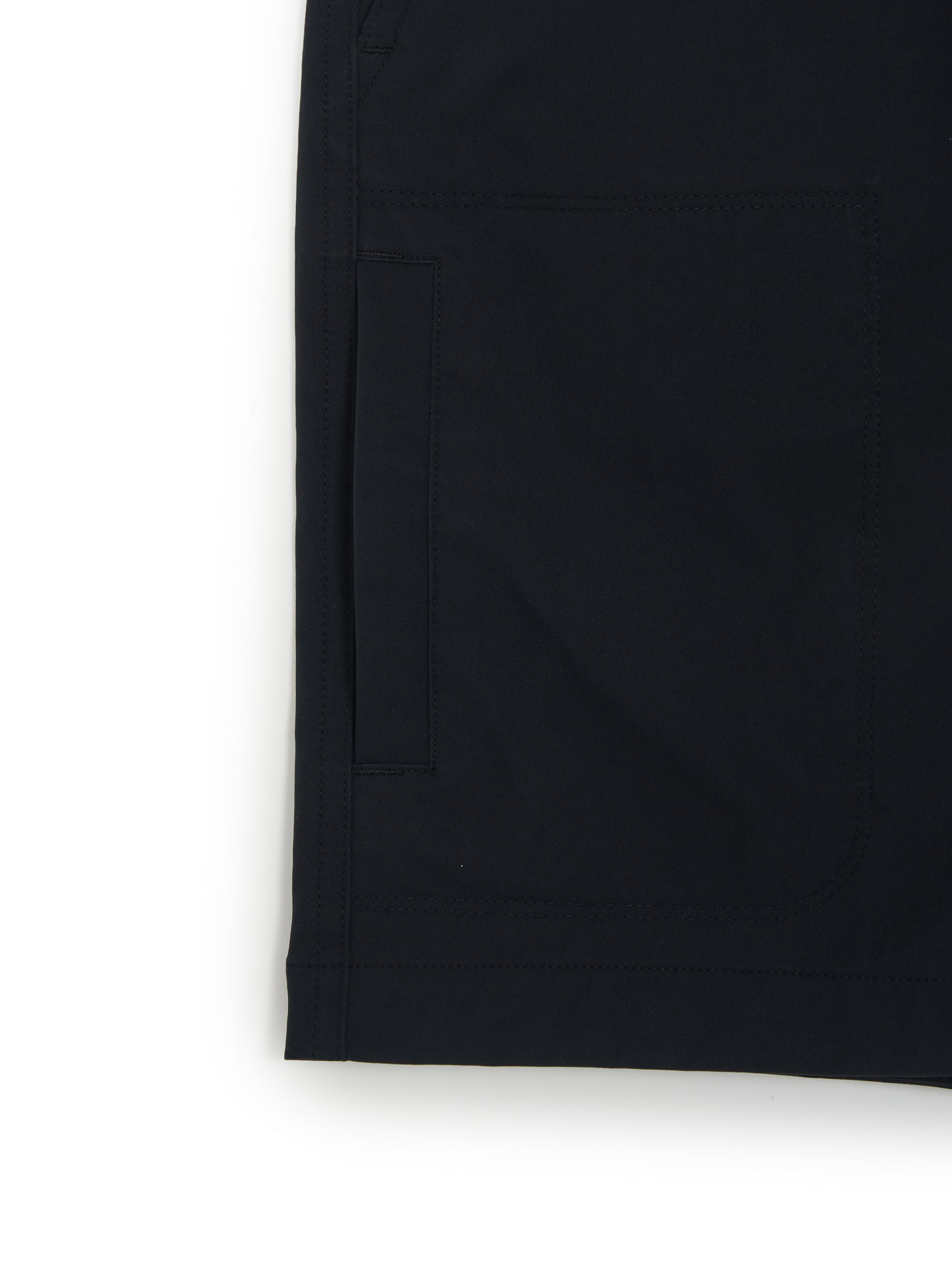 BASIC SMALL LOGO COTTON TOUCH WOVEN 7in Shorts