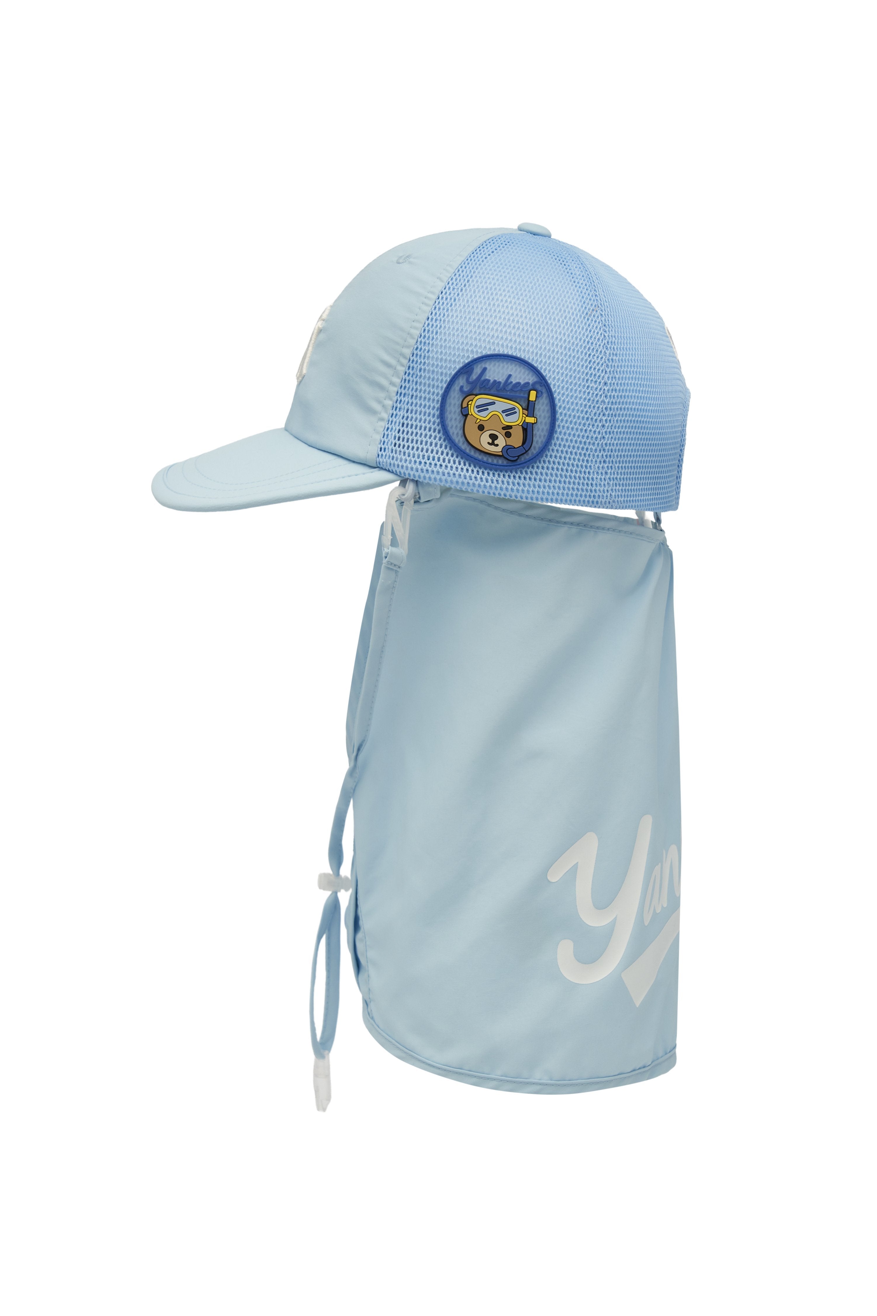 Mega Bear Friends Neck Flap Mesh Cap