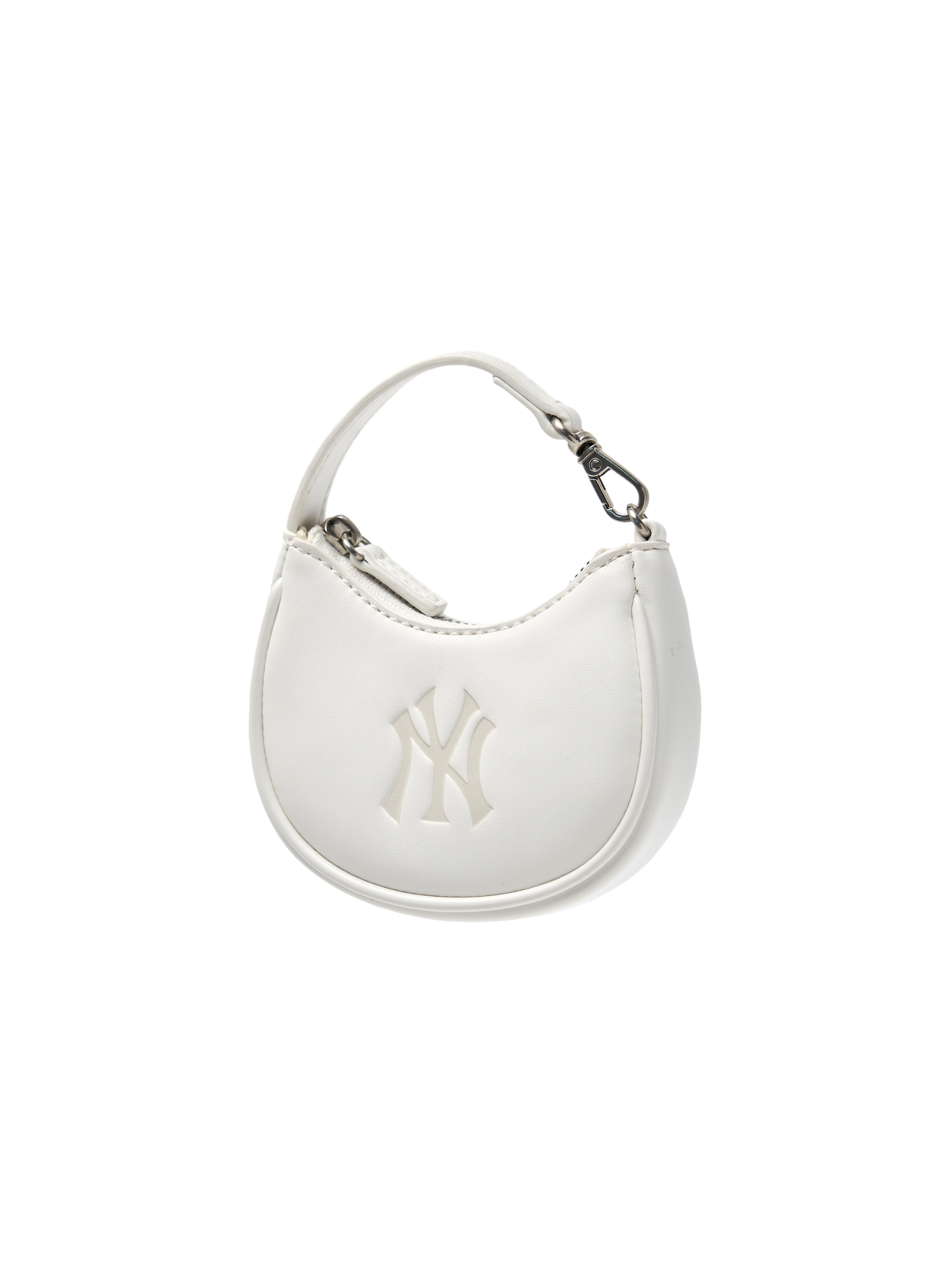 Basic Embo Logo Mini Bag Keyring