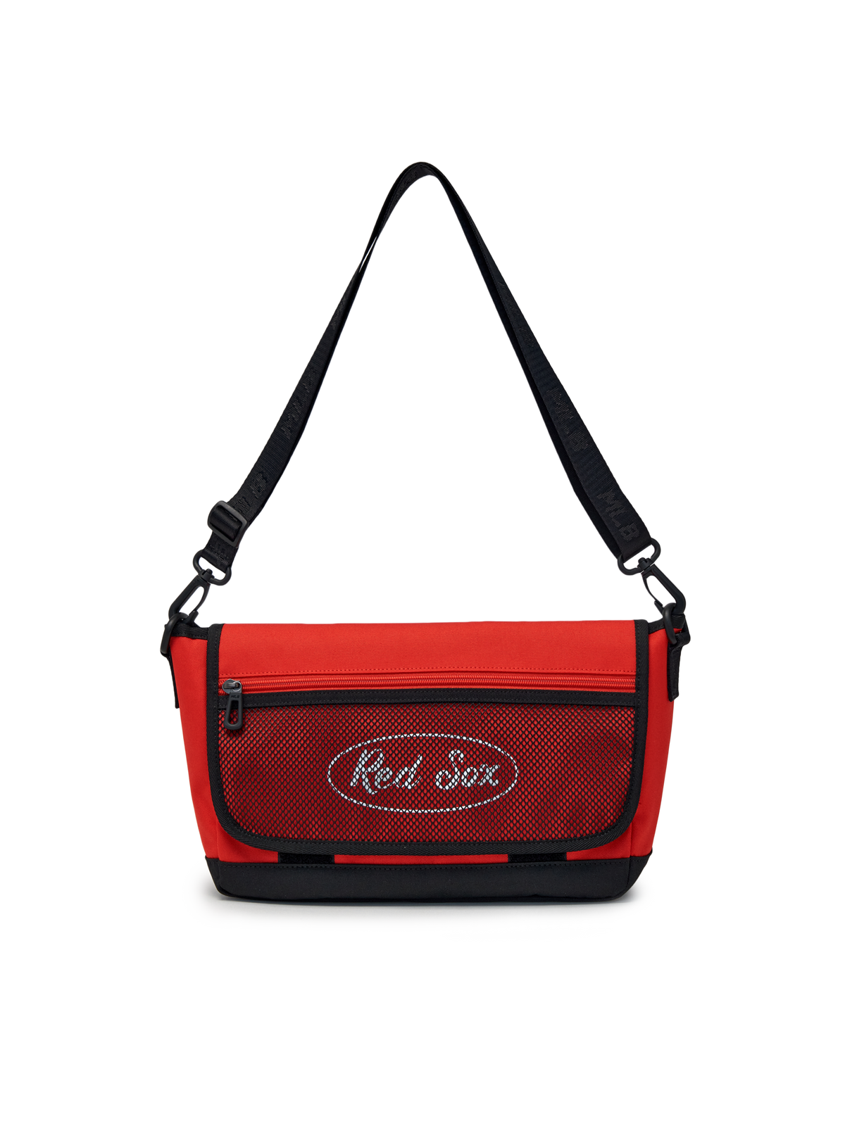 MESH POCKET MINI MESSENGER BAG
