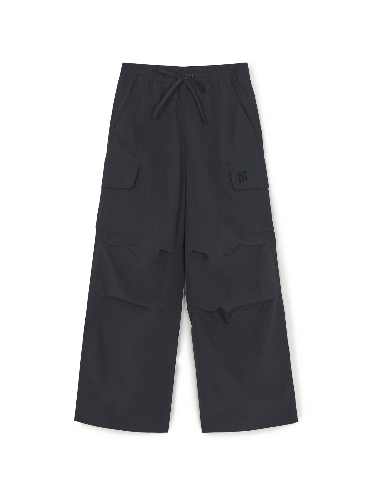 Women's GORPCORE Glossy High Waist Cargo Wide Flare Pants