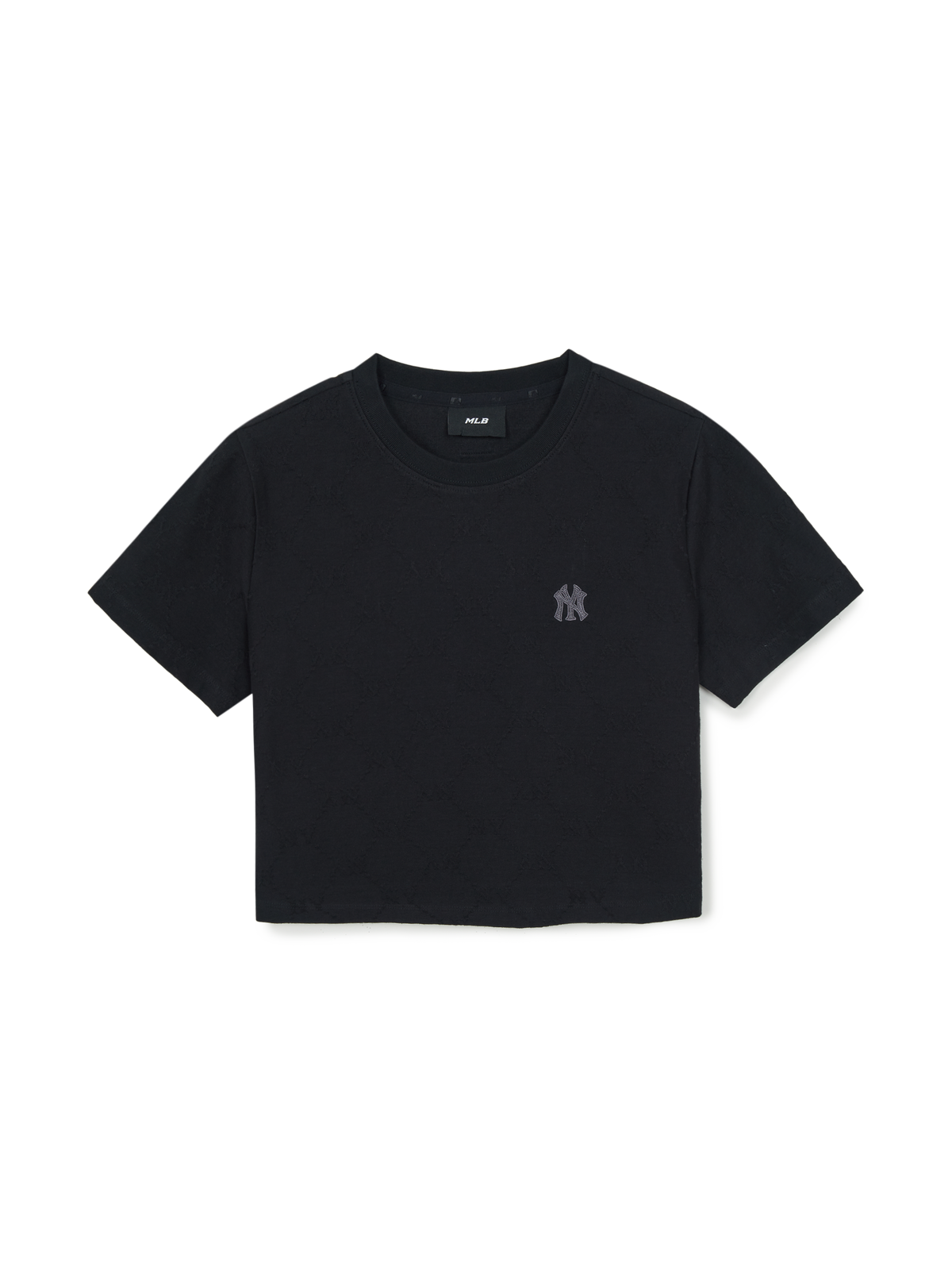 Women's Dia Monogram Tonal Jacquard Crop T-Shirts