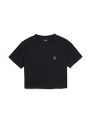 Women's Dia Monogram Tonal Jacquard Crop T-Shirts