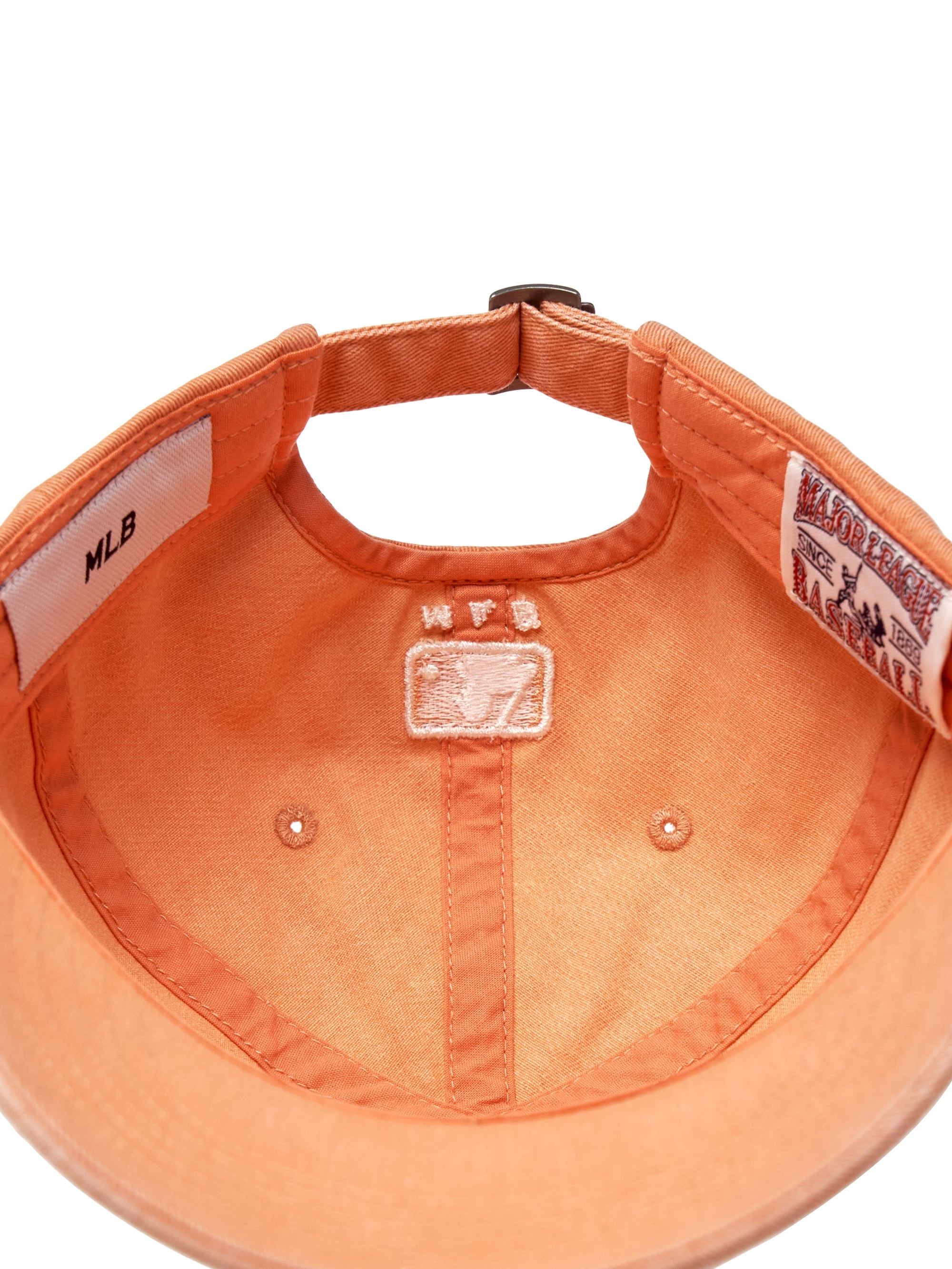 Vintage Demage Curve Logo Unstructured Ballcap