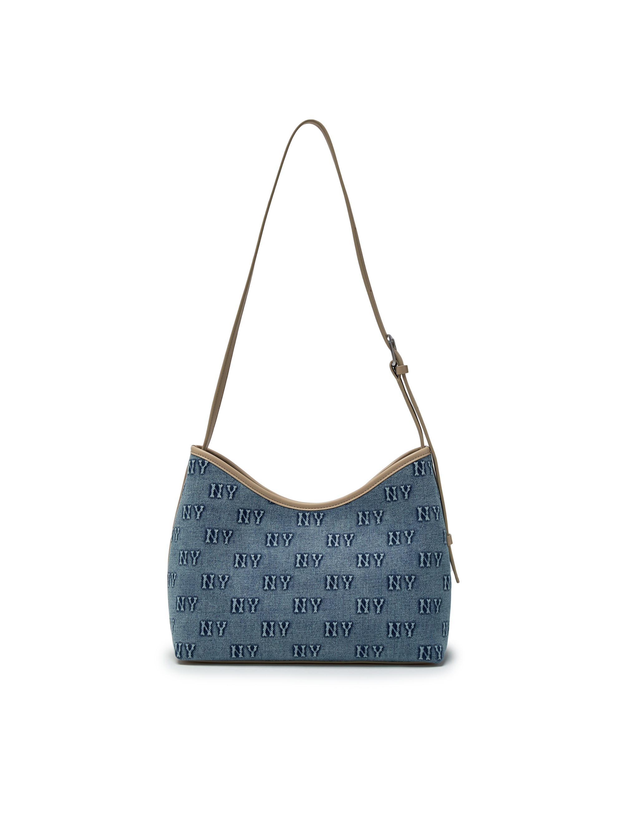 CLASSIC MONOGRAM DENIM EMBO BUCKET BAG