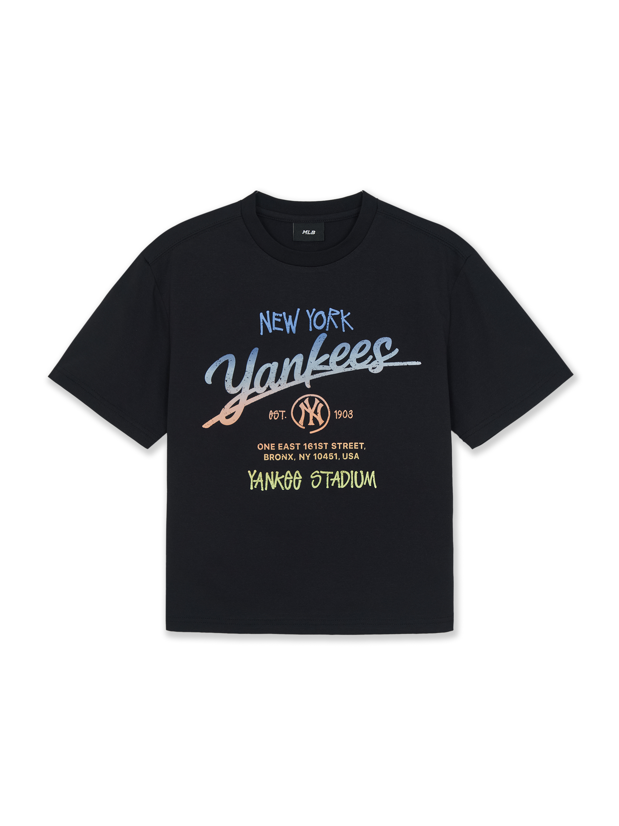 STREET GRADATION LETTERING T-SHIRT