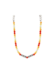 Rainbow Beads Ball Cap Visor Chain