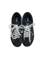 TEAM LOGO HEART PEARL SHOELACE SET