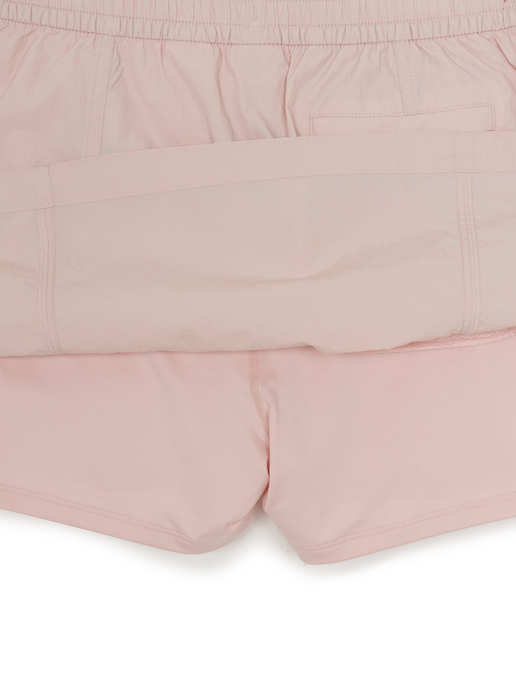 Women's Gorpcore Glossy Shirring Mini Skirt