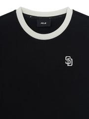 Women's Basic Small Logo Ringer T-Shirts