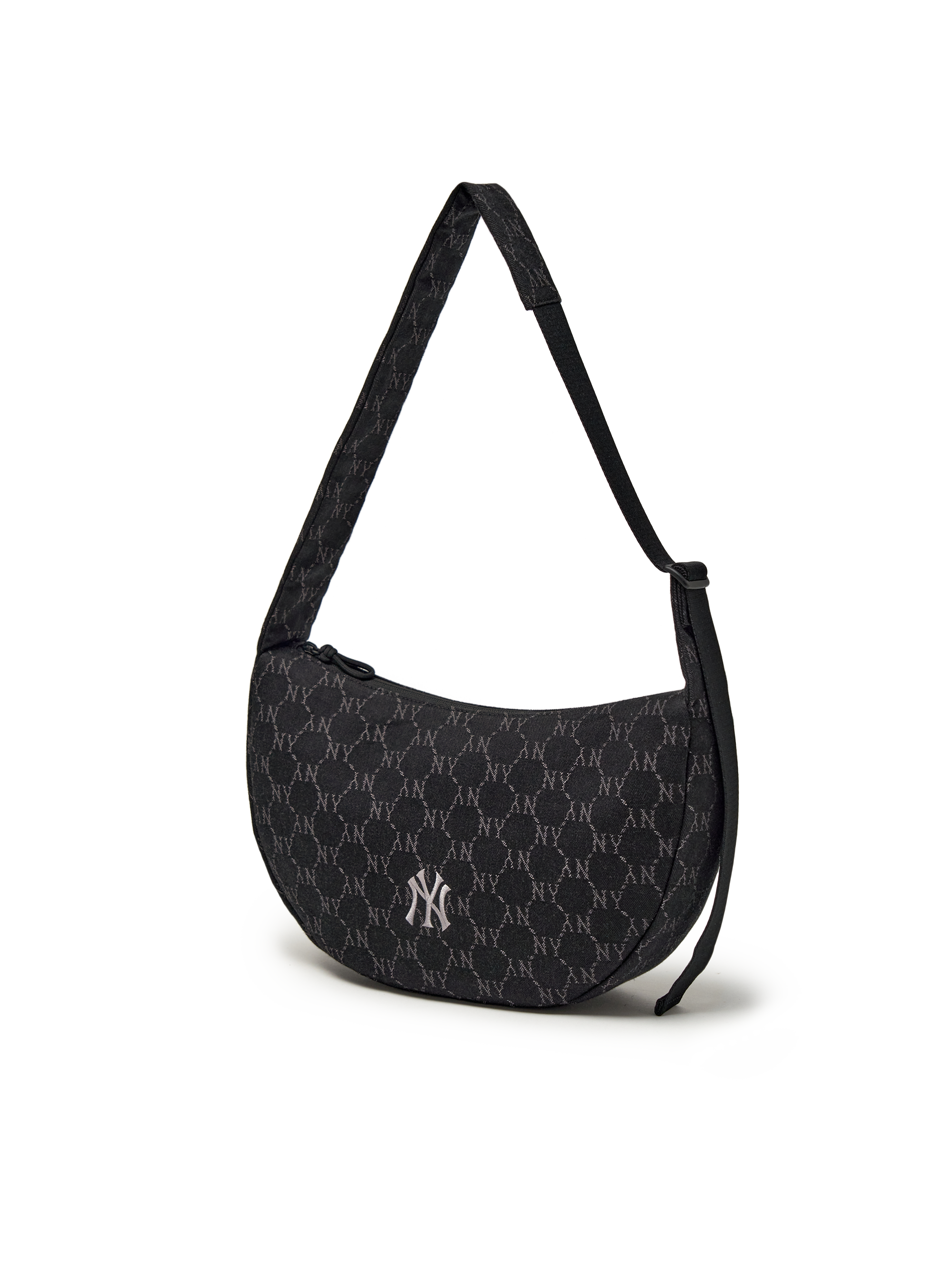 Dia Monogram Denim Jqd Cross Bag