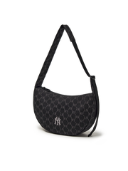 Dia Monogram Denim Jqd Cross Bag