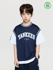 SPORTIVE VARSITY LAYERED T-SHIRT