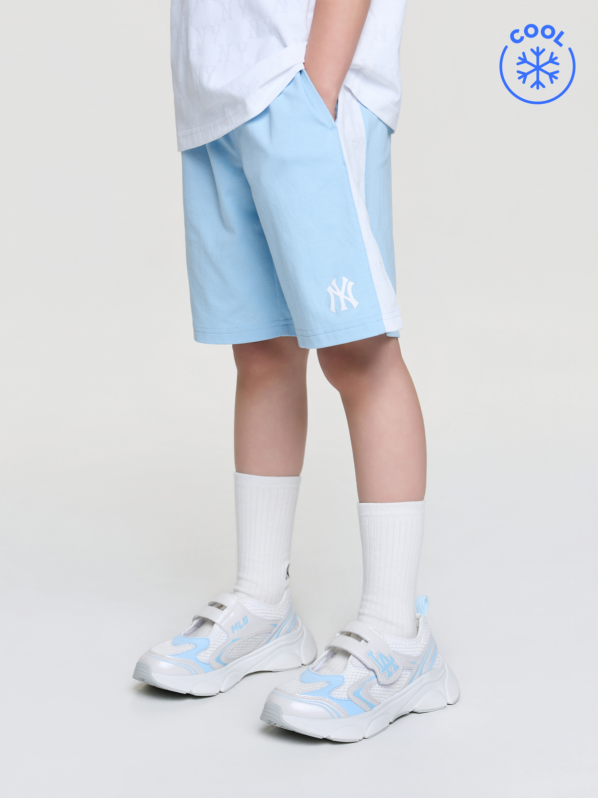 Monogram Color Block Shorts