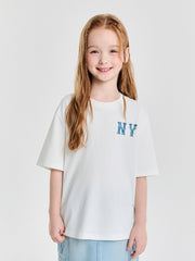 Monogram Denim Coopers Big Logo T-shirt