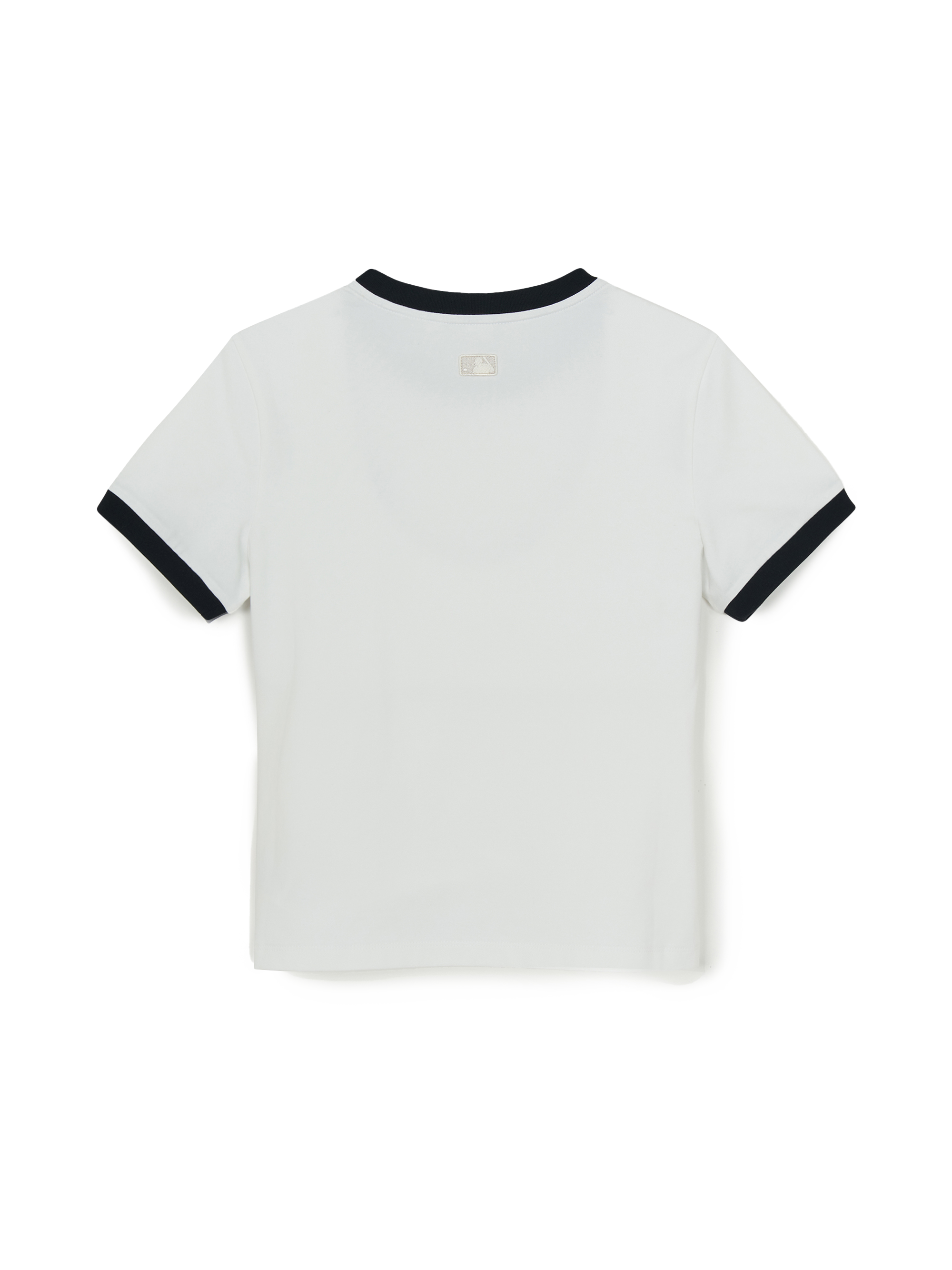 Women's Basic Small Logo Ringer T-shirts
