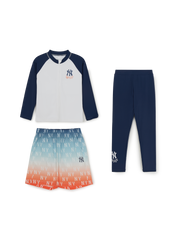 STREET MONOGRAM ZIP-UP RASHGUARD 3P SET