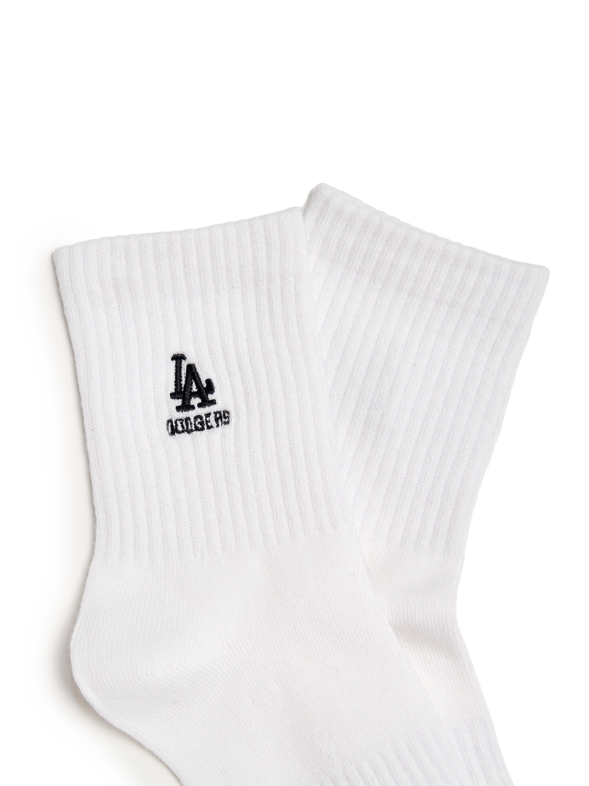 Small Logo Embroidery Socks