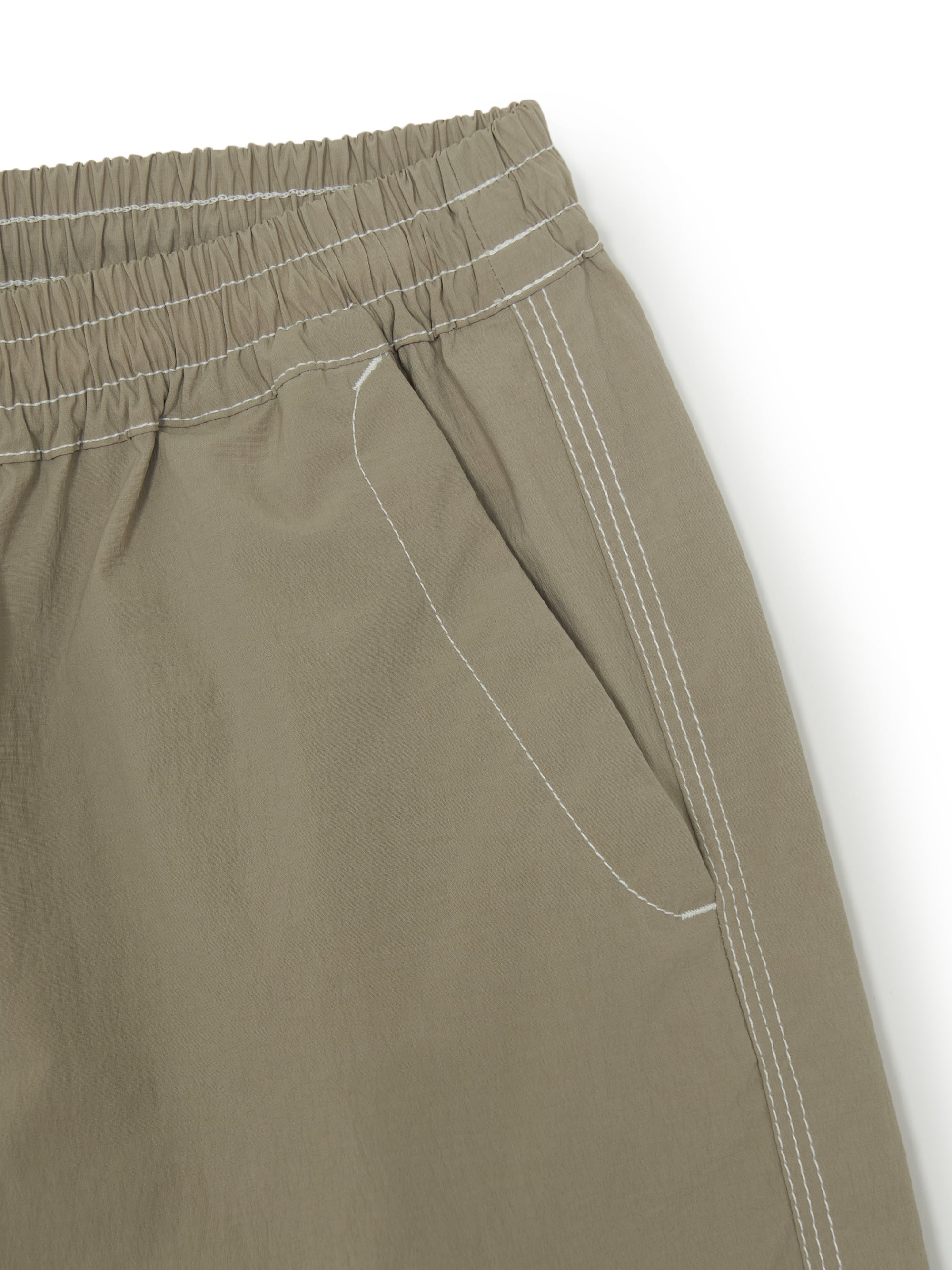 SPORTIVE SMALL LOGO NYLON SHORTS