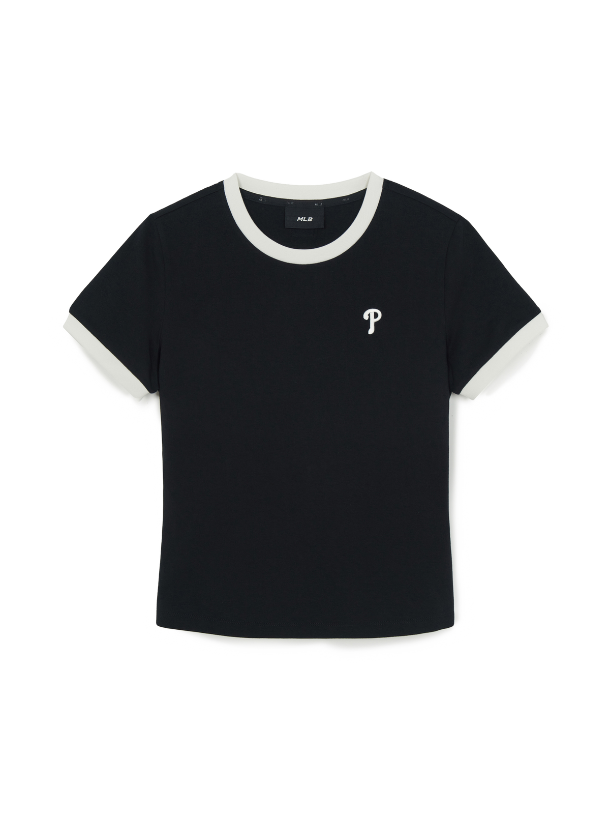 Women's Basic Small Logo Ringer T-shirts