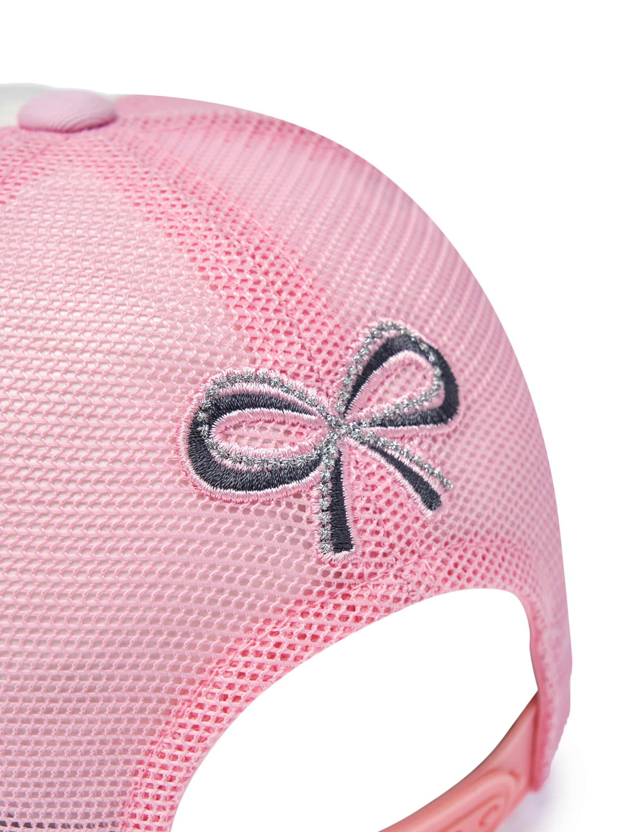 Girl's Street Ribbon Mesh Ballcap
