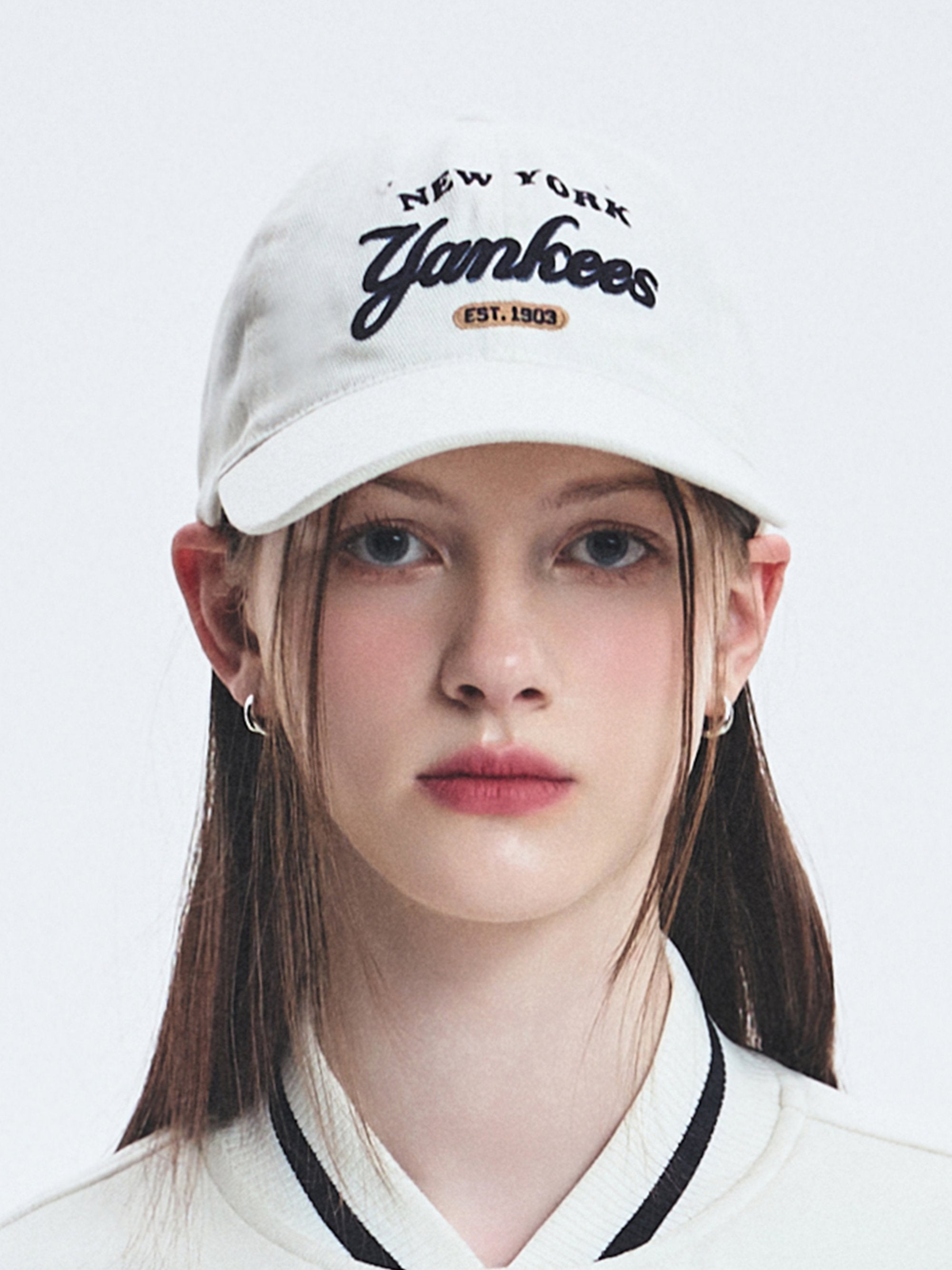 Color Denim Unstructured Ball Cap
