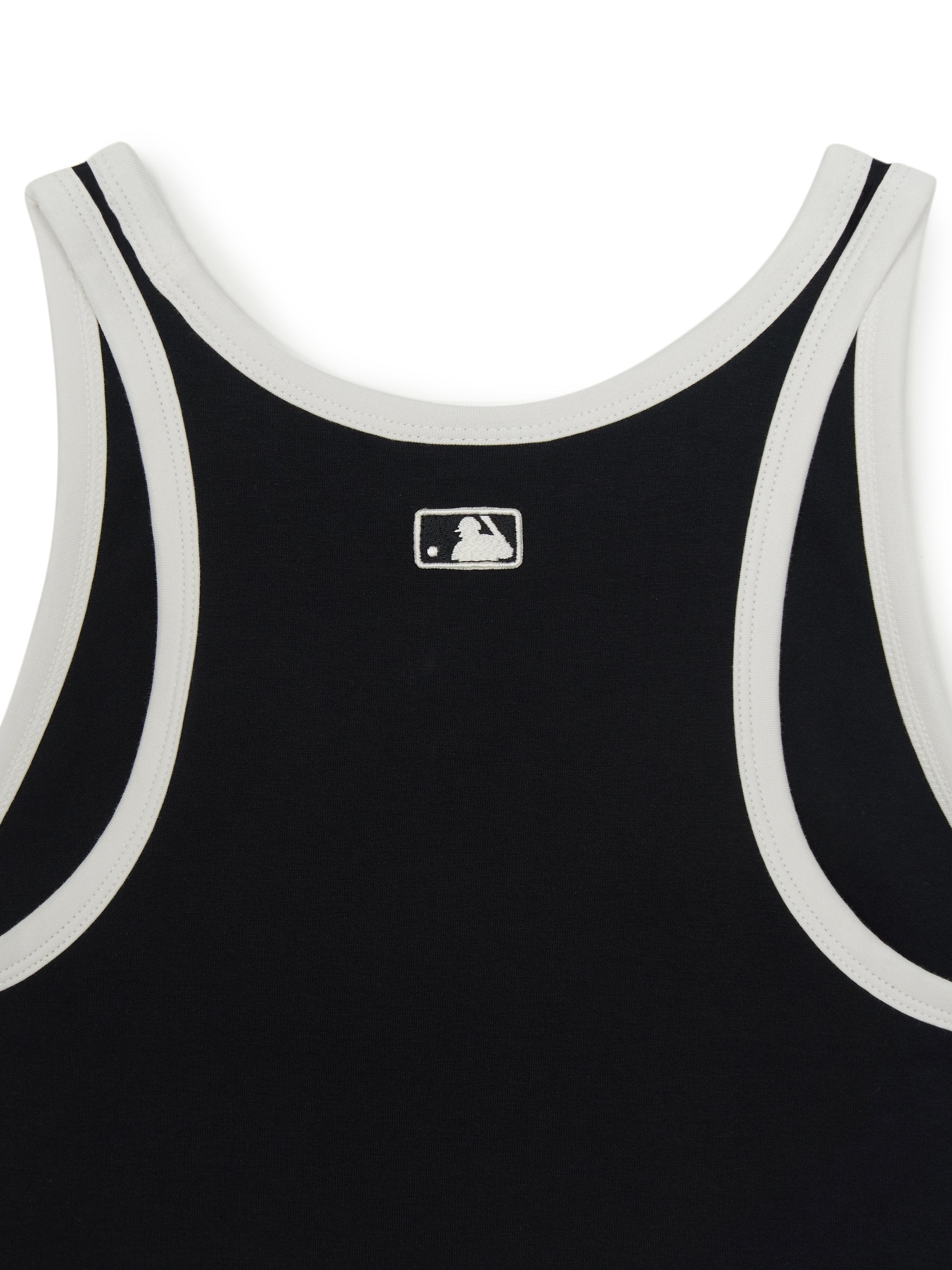 Women's Basic Ringer Crop Sleeveless T-shirt