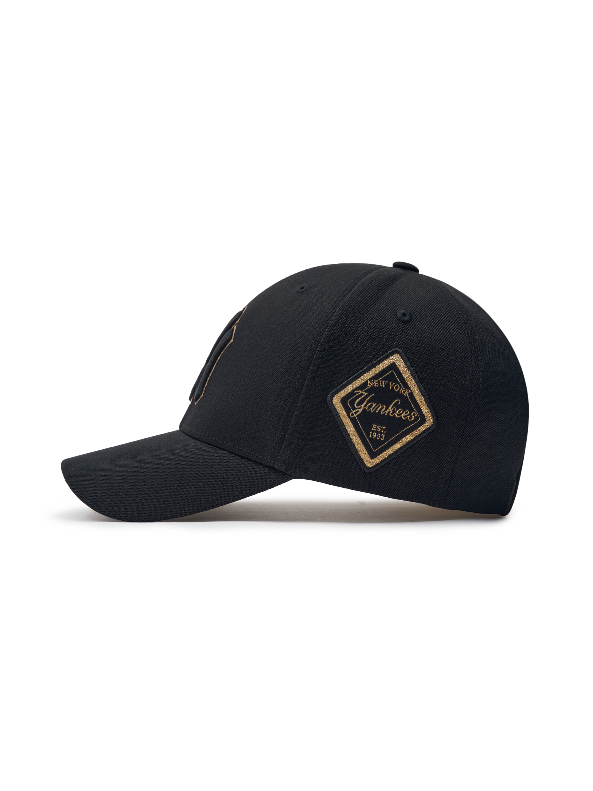 Diamond Stamp Structured Ball Cap