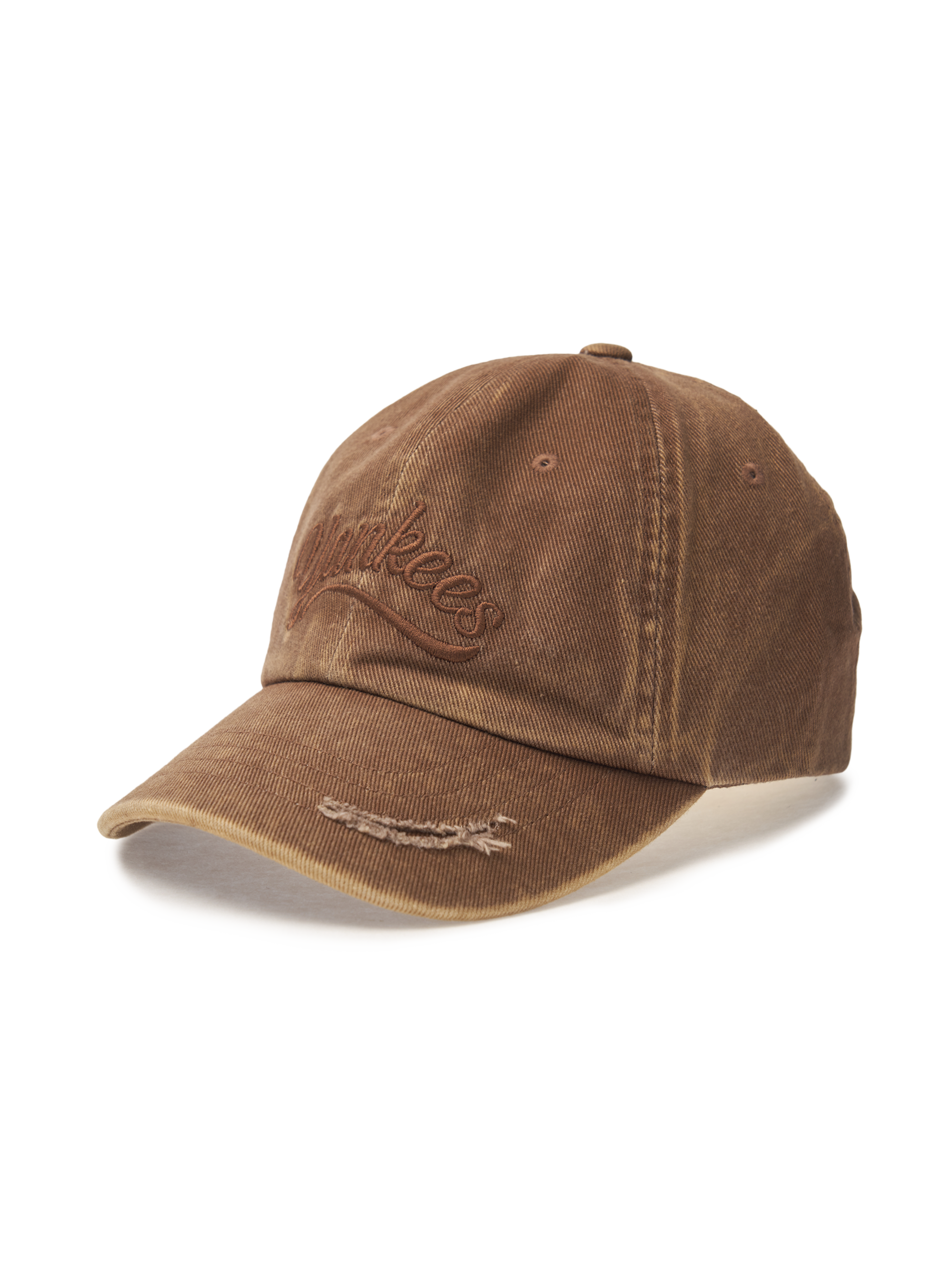 Varsity Vintage Cursive Tone-on-tone Unstructured Ball Cap