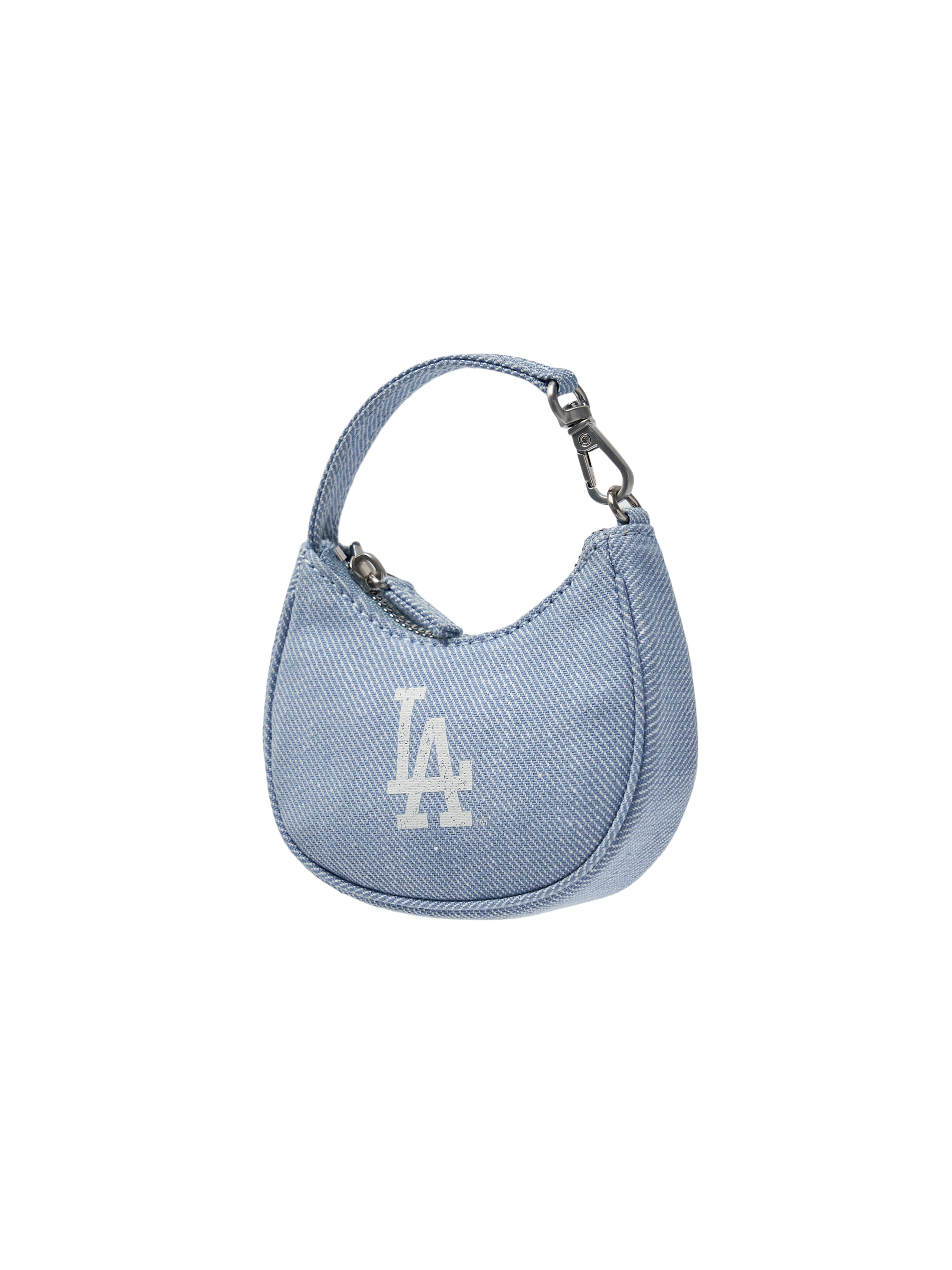 Basic Denim Mini Bag Keyring