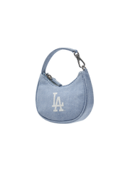 Basic Denim Mini Bag Keyring