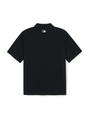 Varsity Small Cursive Over Fit Polo T-Shirts