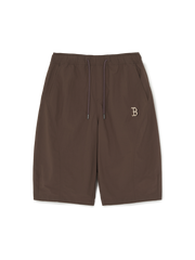 Basic Cotton Touch Curved Bermuda Shorts