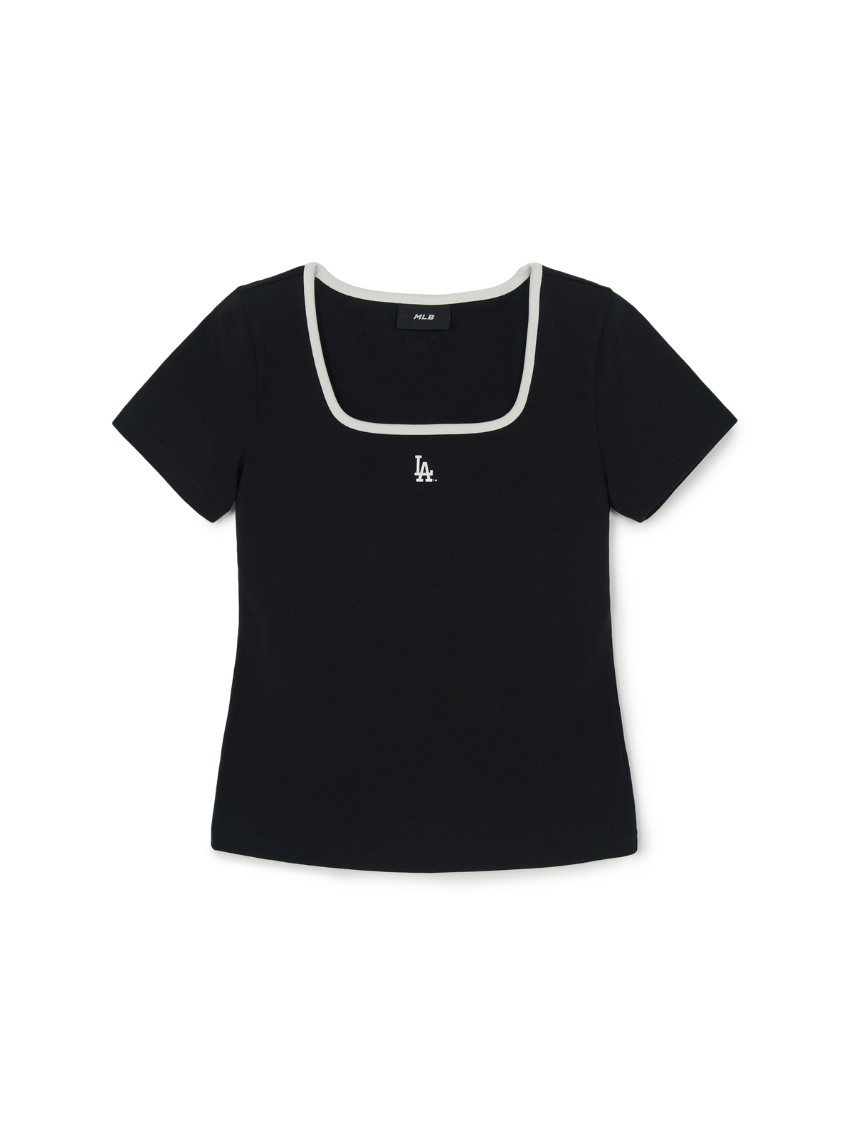 Women's Basic Square Neck Slim Fit T-shirt