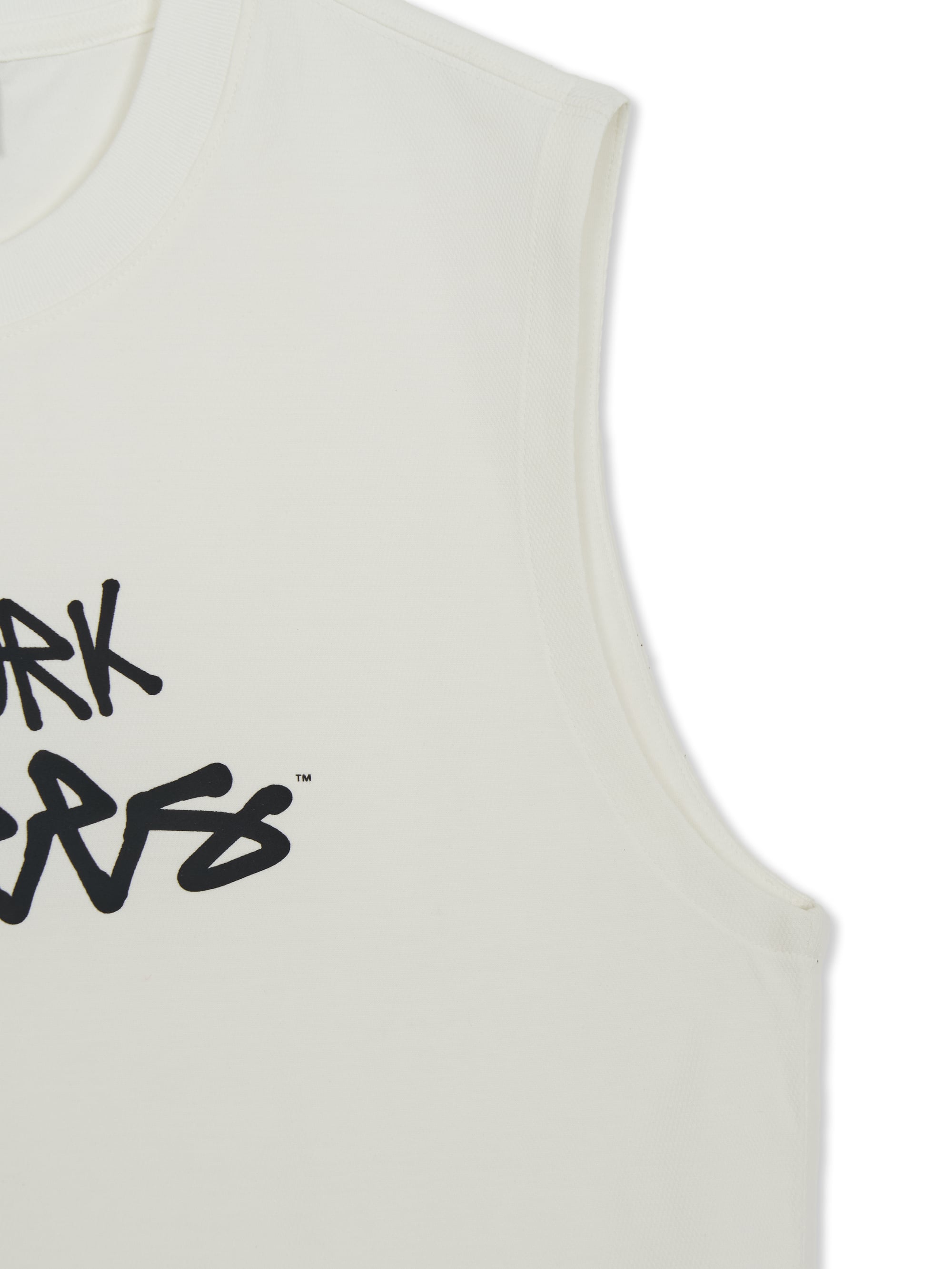 Sportive Mesh Graphic Sleeveless T-Shirts