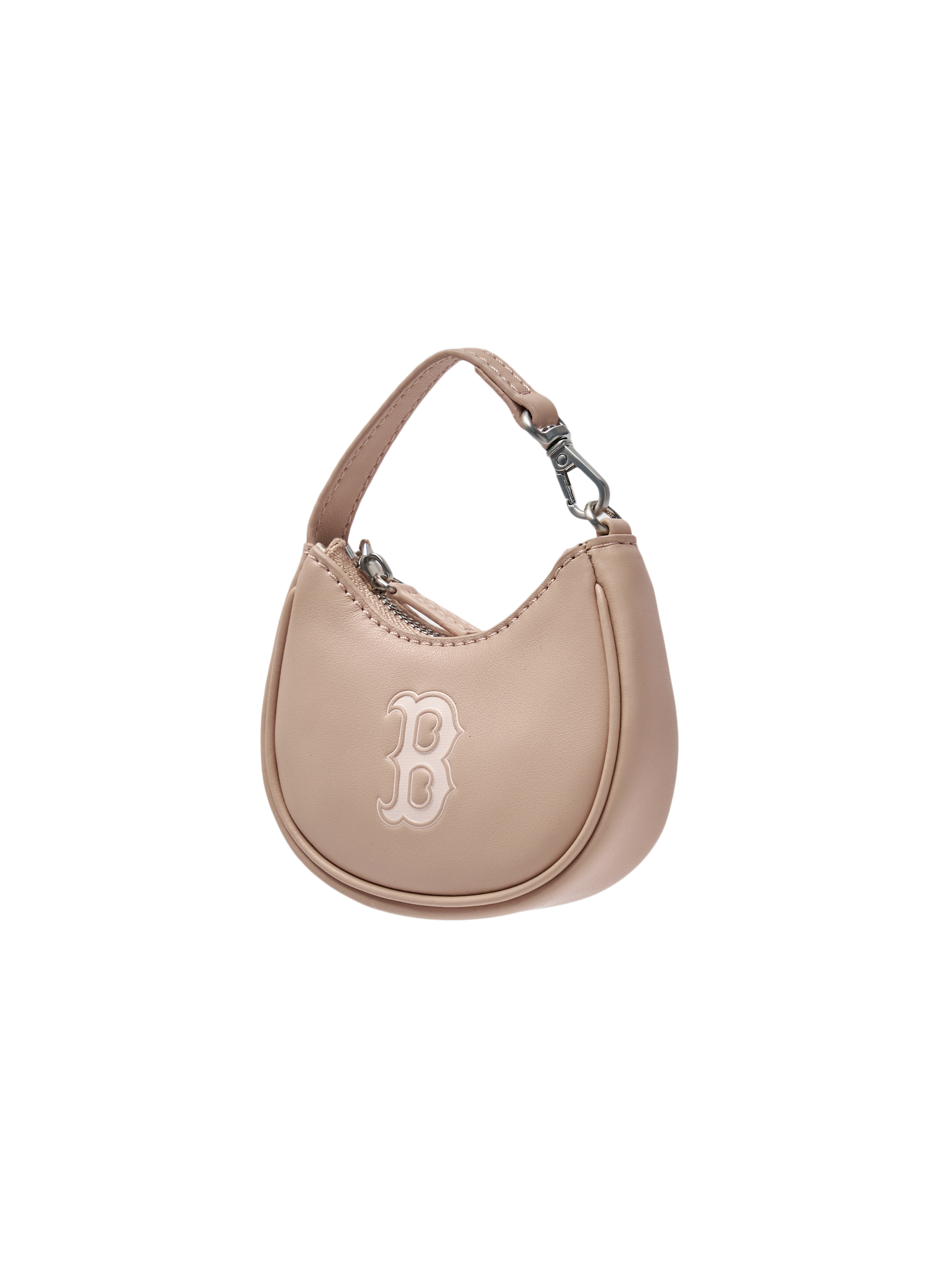 Basic Embo Logo Mini Bag Keyring