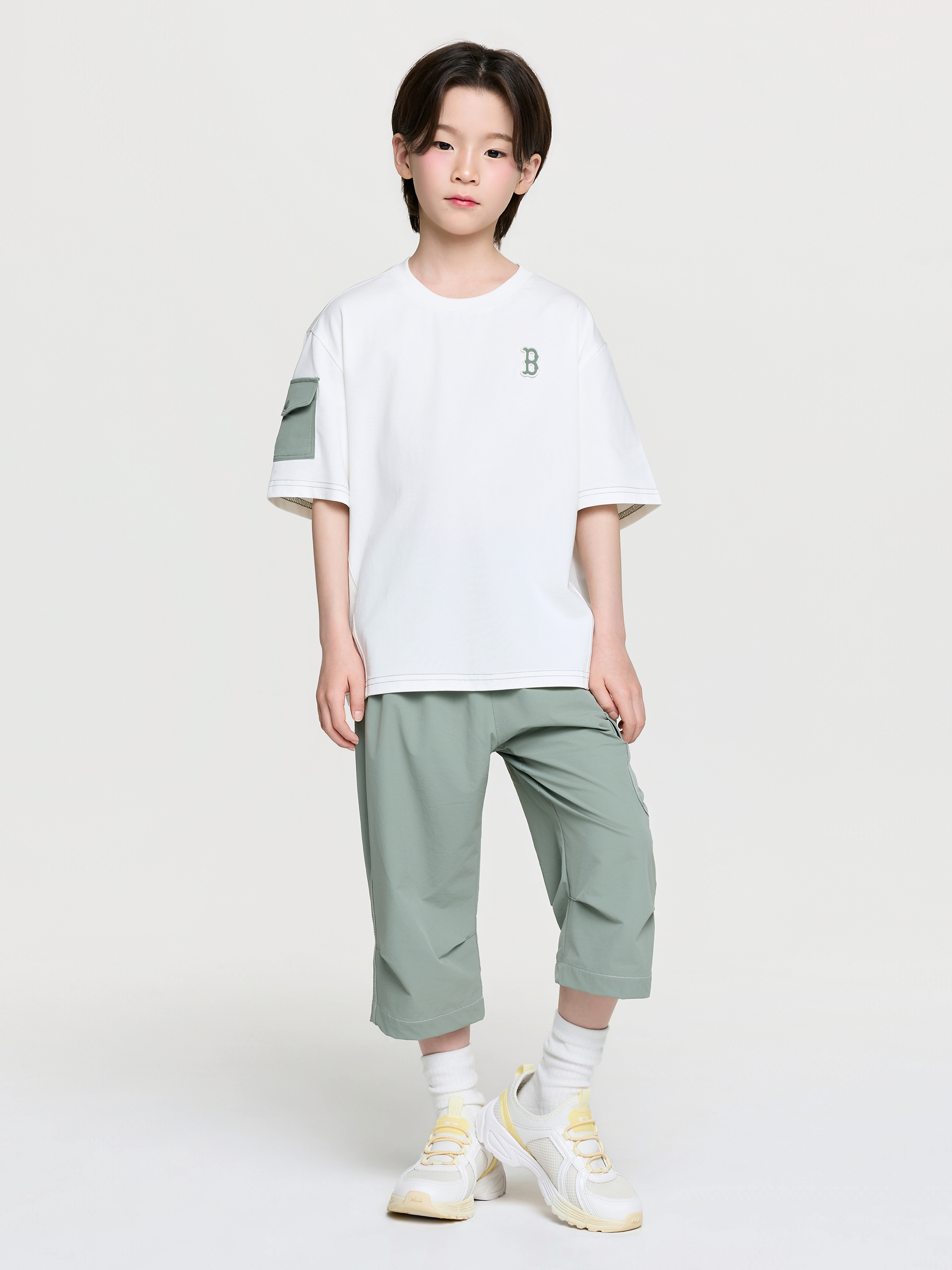 OUTDOOR BASIC PANTS, T-SHIRT SET