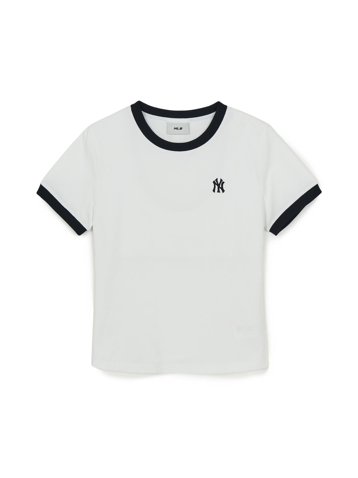Women's Basic Small Logo Ringer T-shirts