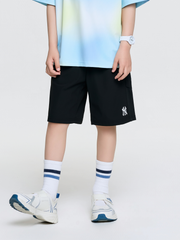 SPORTIVE TRICOT MESH-BLOCKING SHORTS
