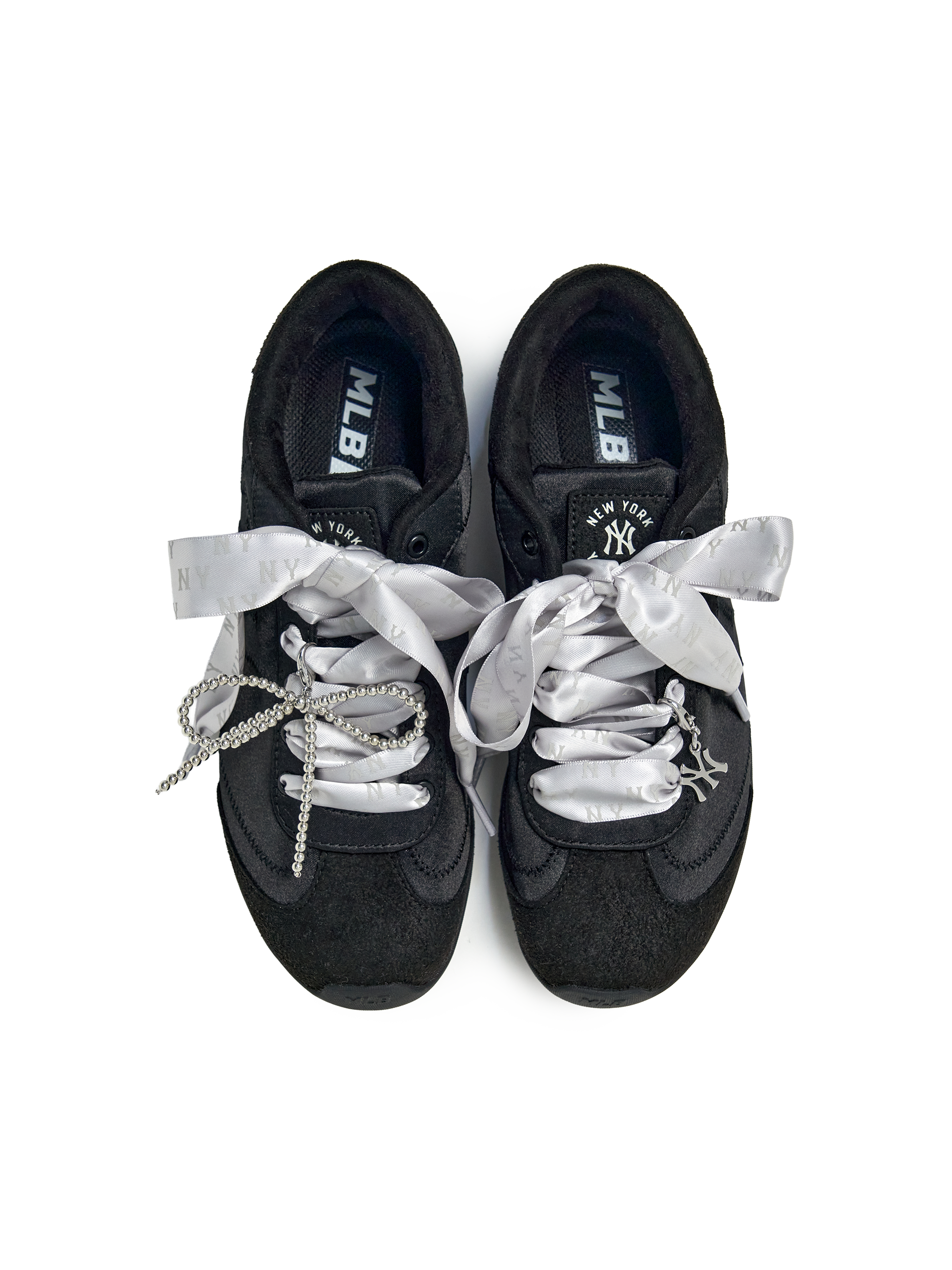 Team Logo Pearl Ribbon Shoelace Set