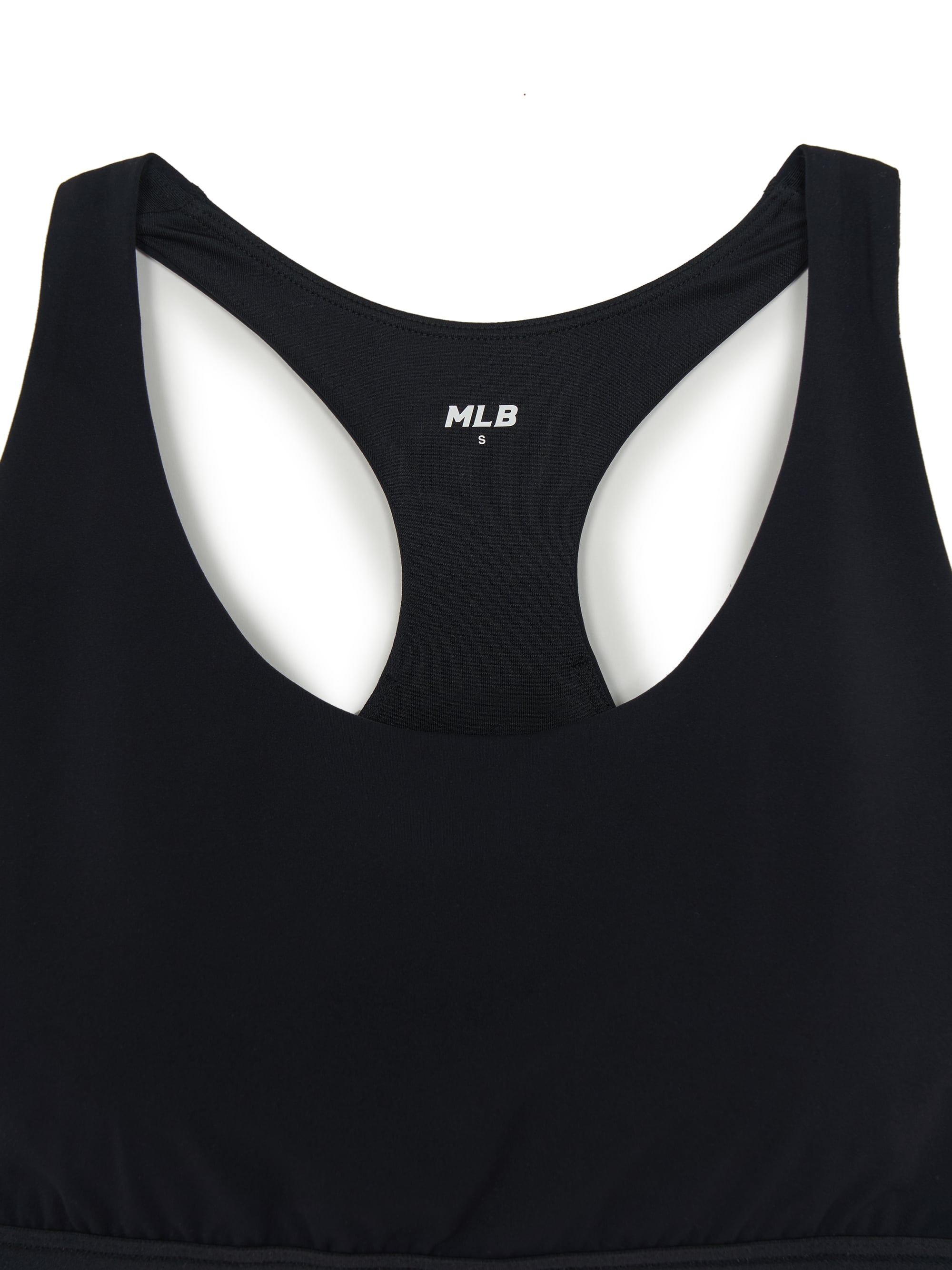 Women's Basic Band Logo Point Crop Top