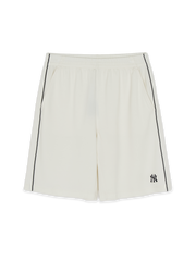 Basic Small Logo Cooling Double Knit Piping 9In Shorts