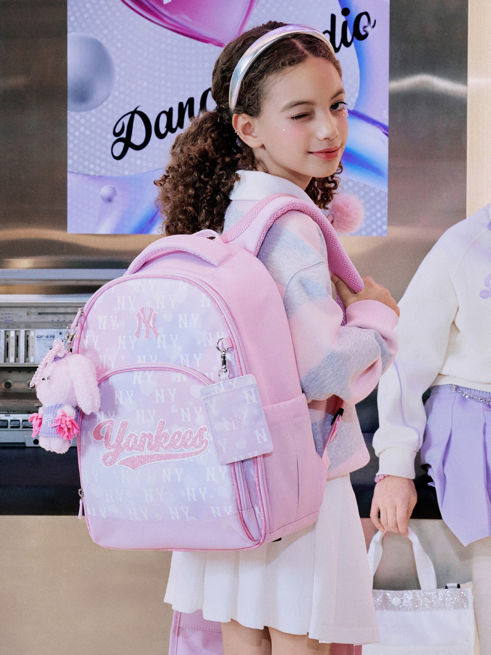 AURORA MONOGRAM Girl's Backpack Set