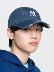 DAMAGE WASHING UNSTRUCTURED BALL CAP