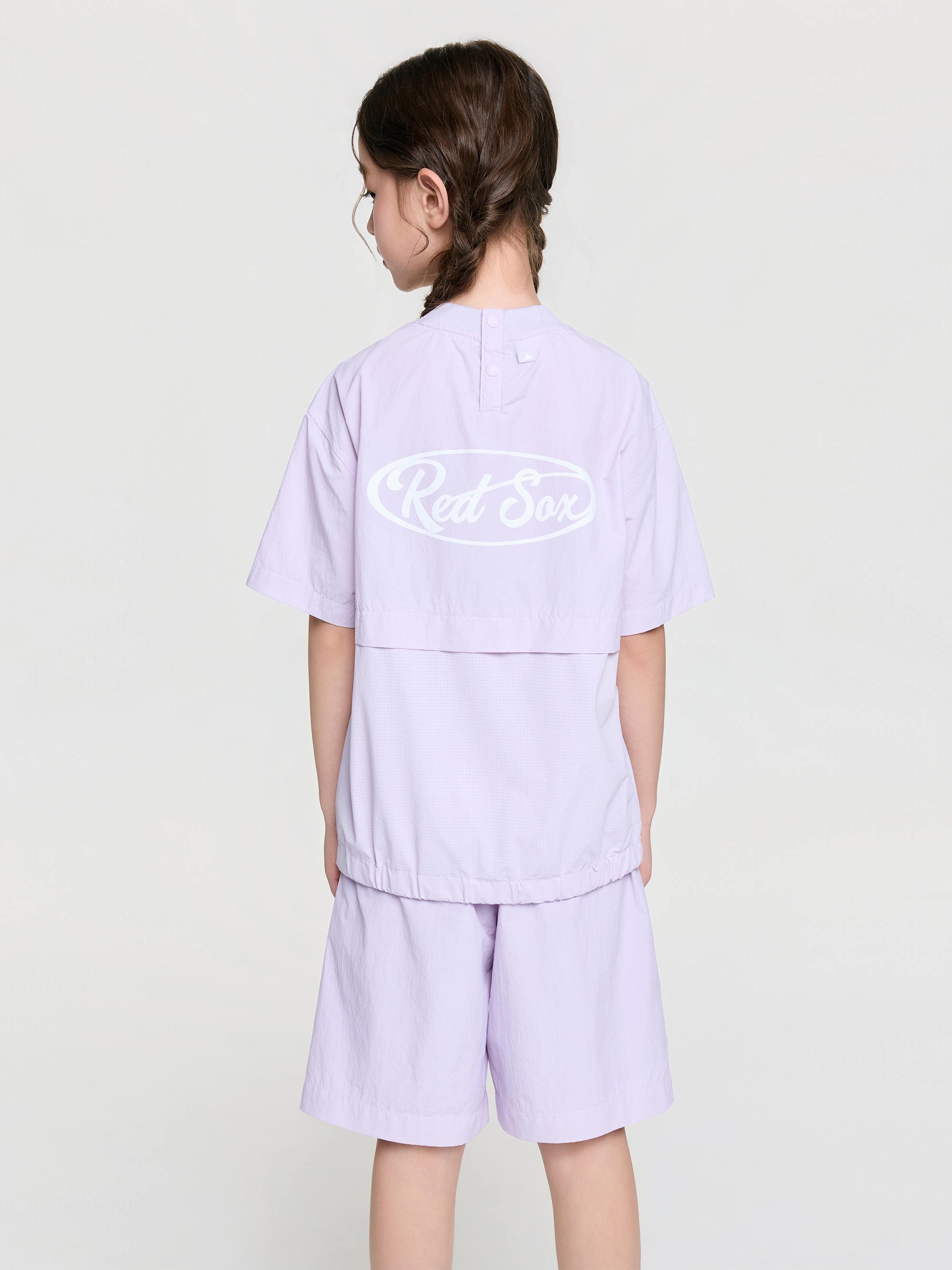 OUTDOOR BASIC WOVEN T-SHIRT SET