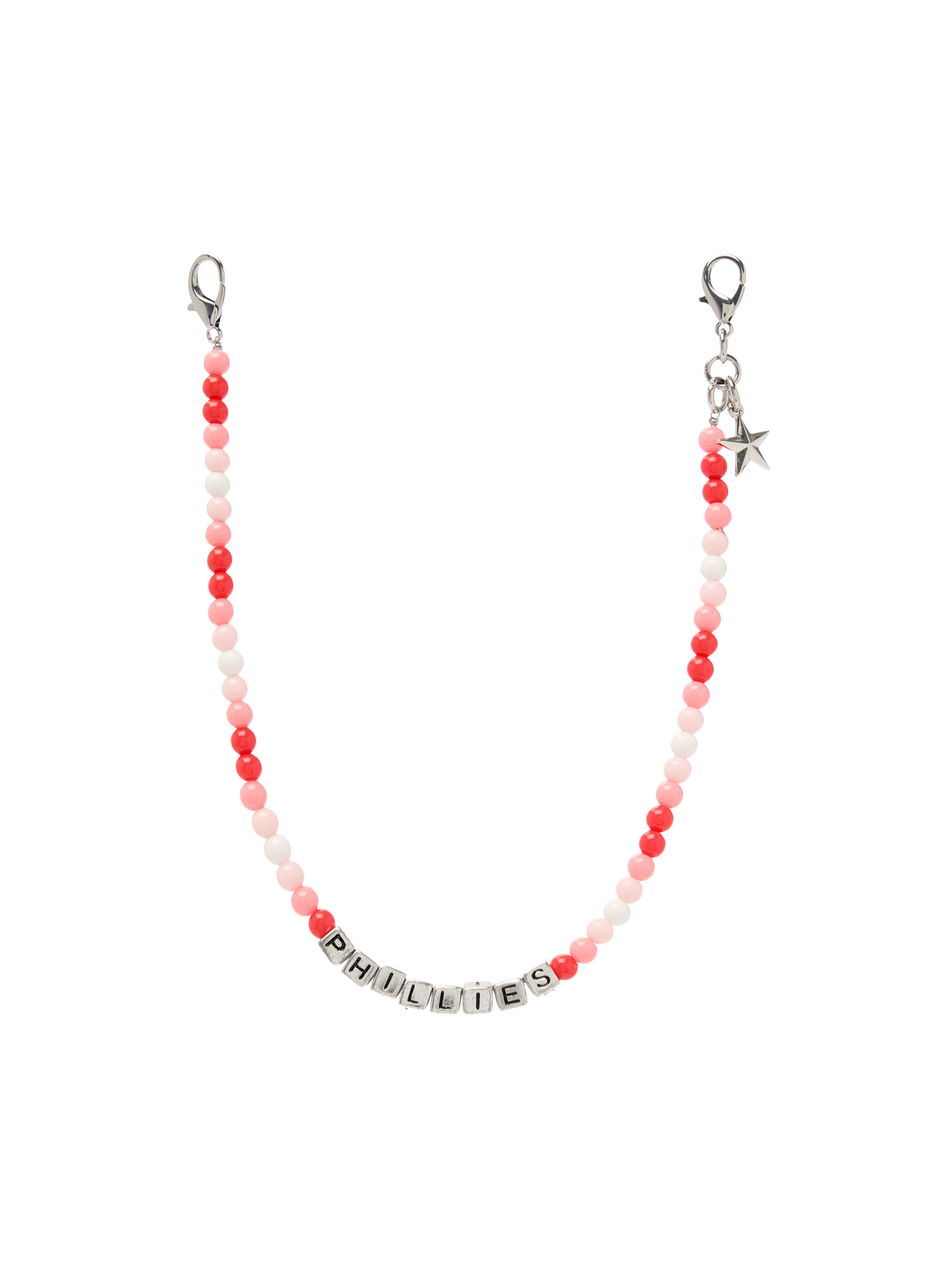 Rainbow Long Beads Keyring