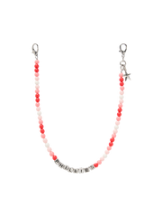Rainbow Long Beads Keyring