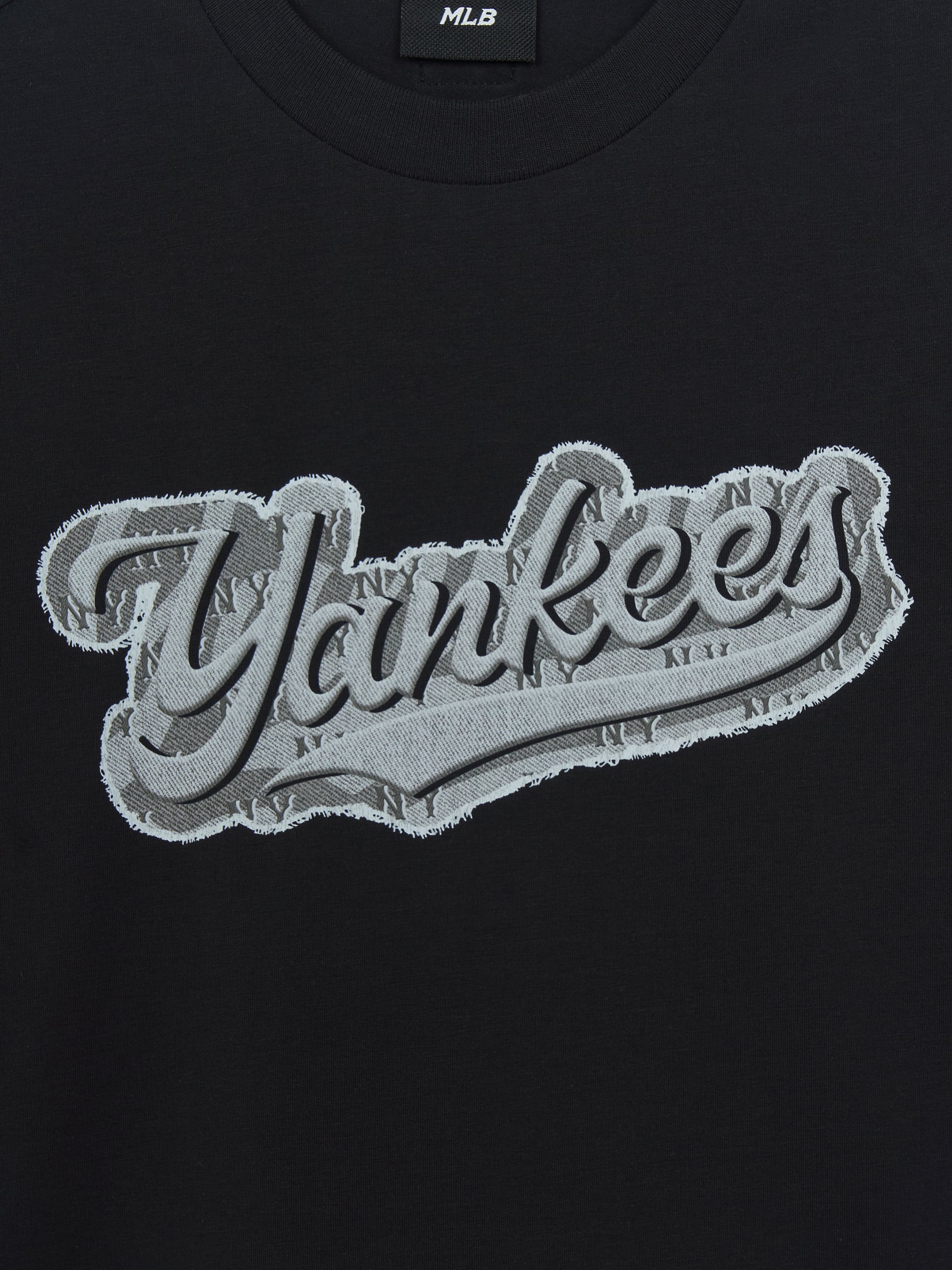STREET MONOGRAM DENIM CURSIVE T-shirt