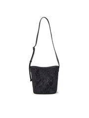 Monogram Suede Bucket Bag