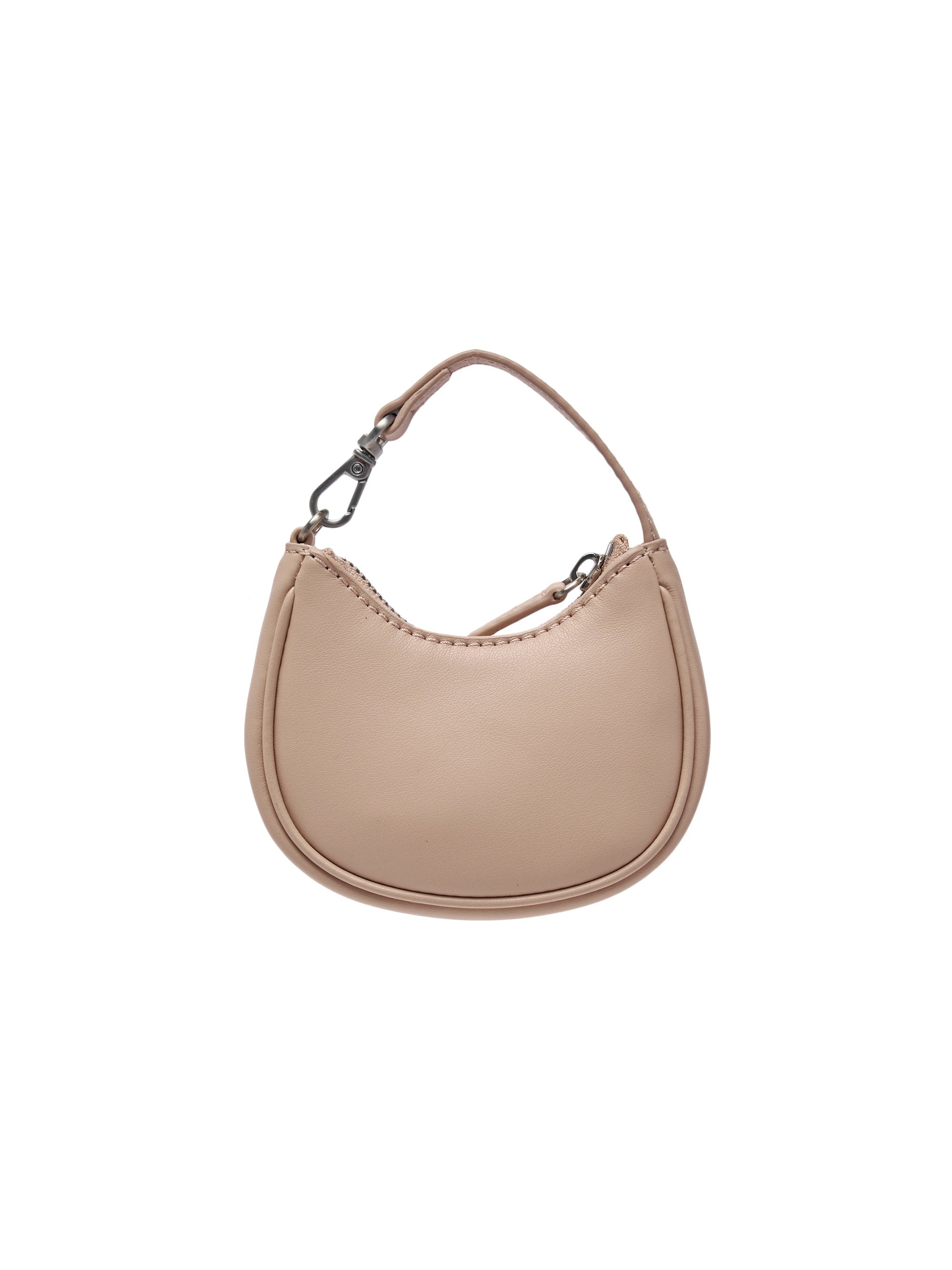 Basic Embo Logo Mini Bag Keyring